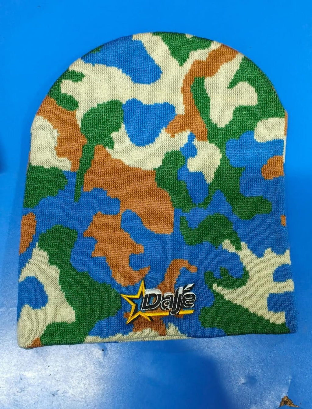 DaJé Camo Knit Beanie