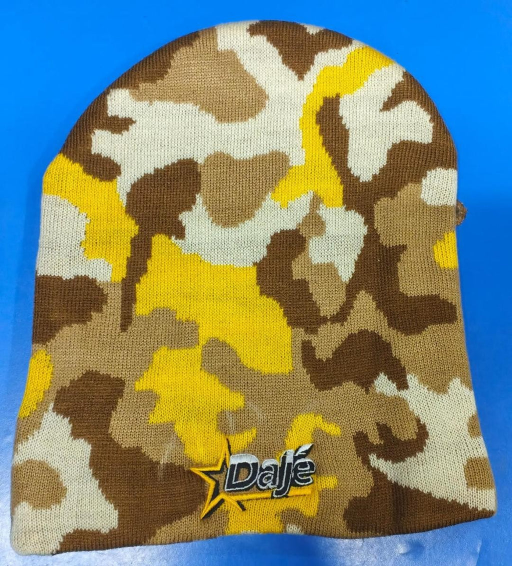 DaJé Camo Knit Beanie