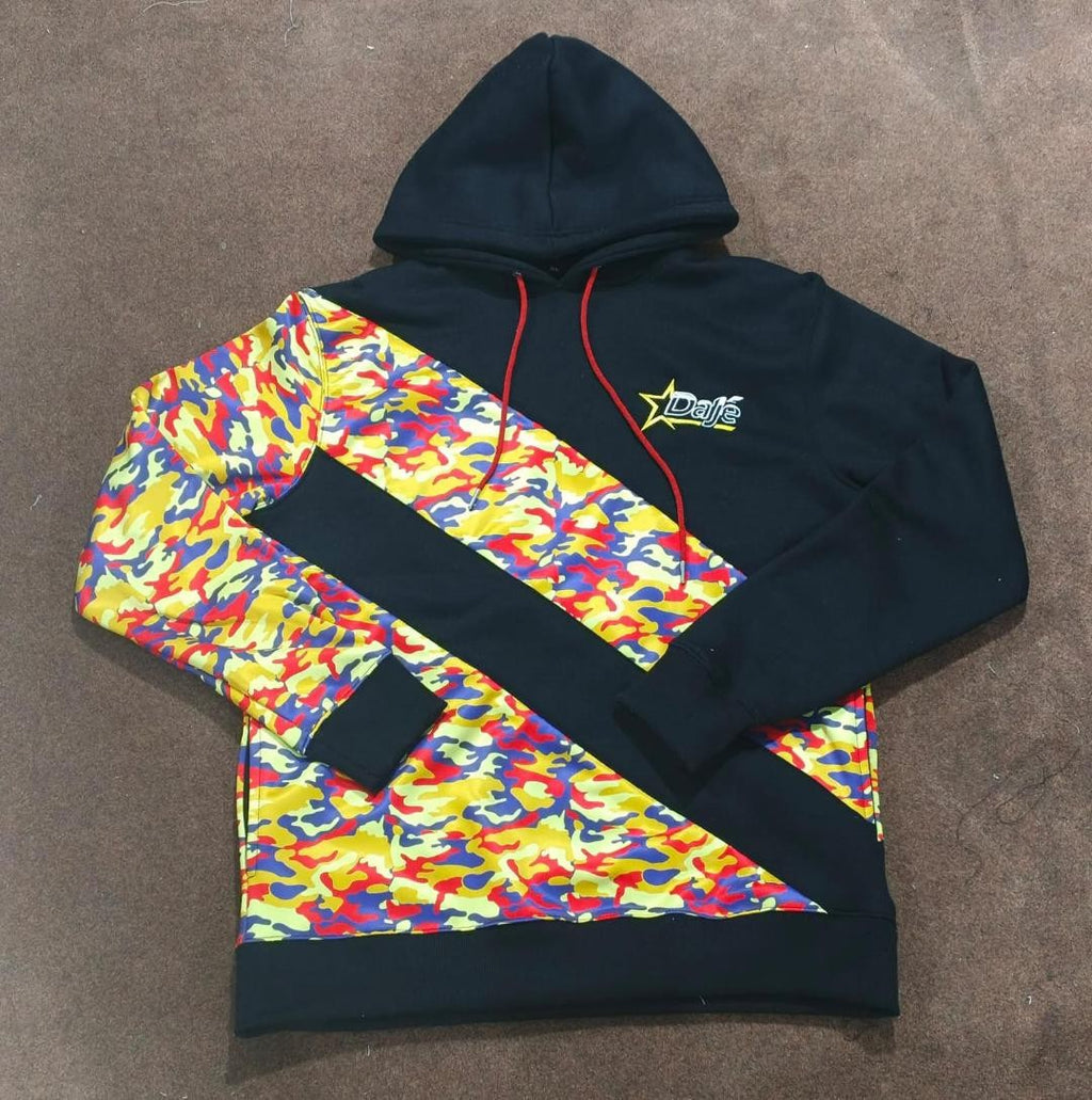 DaJé Digital Camo Patchwork Hoodie V3