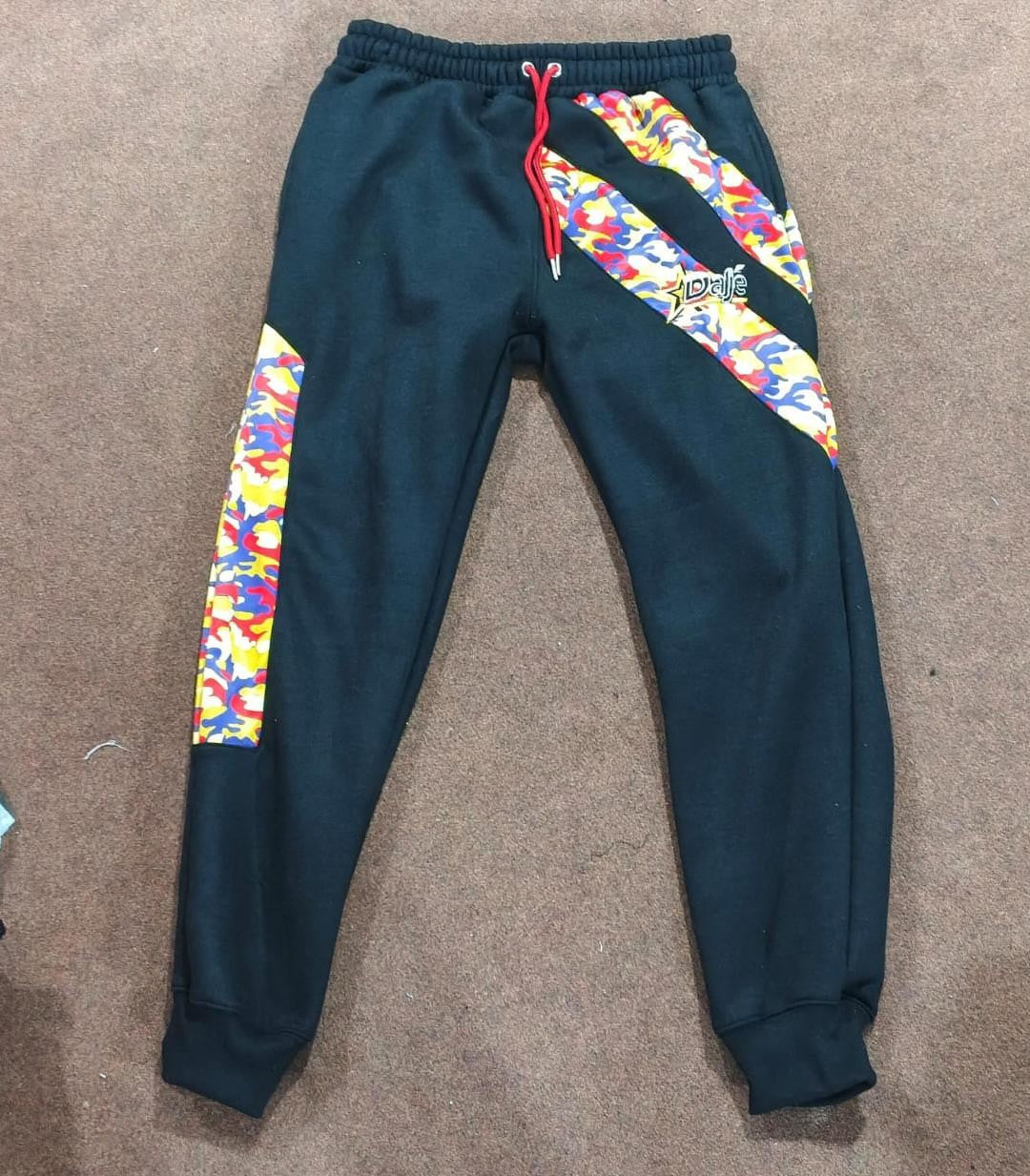 DaJé Digital Camo Patchwork Joggers