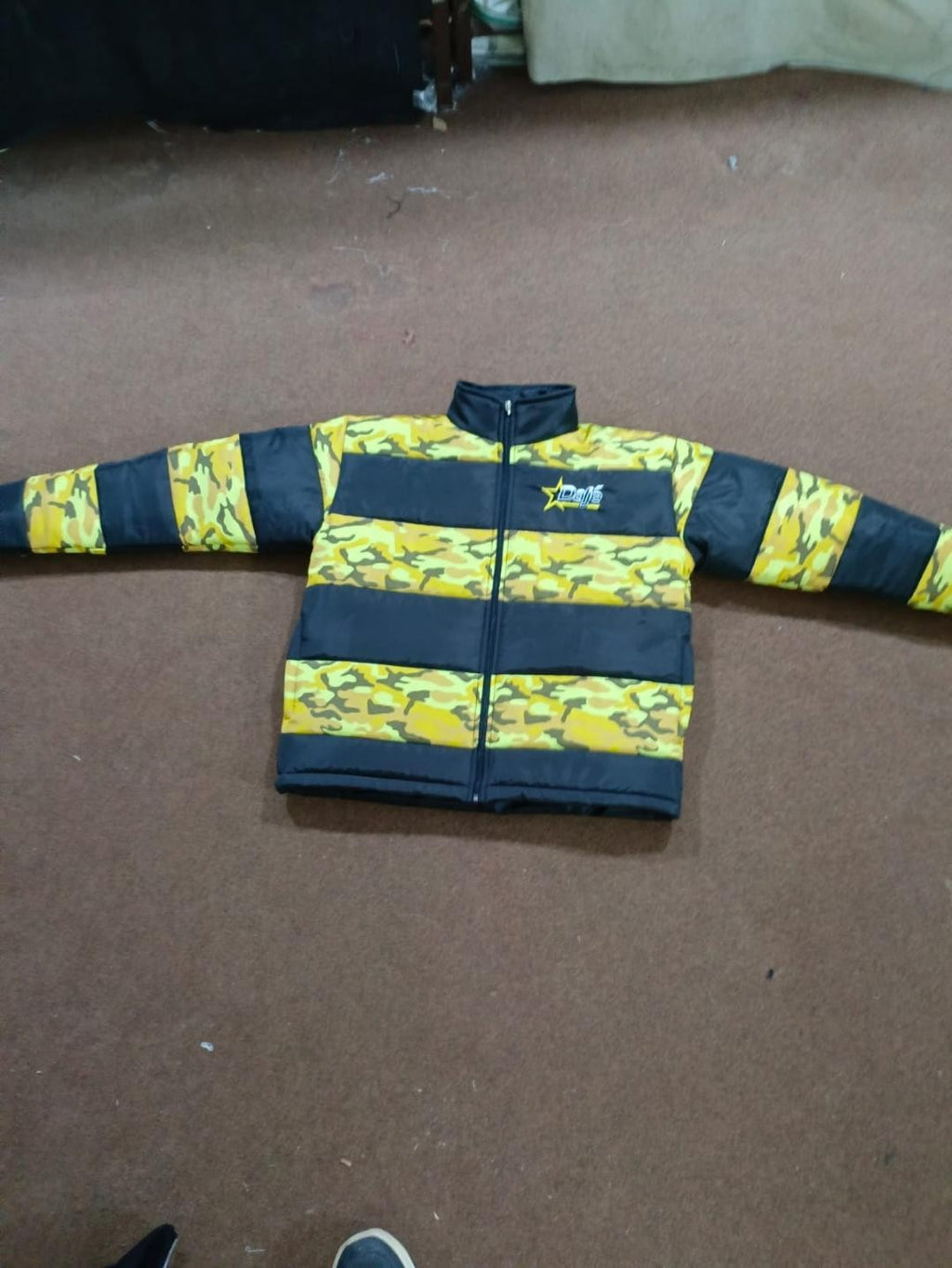 DaJé Digital Camo Bubble Jacket