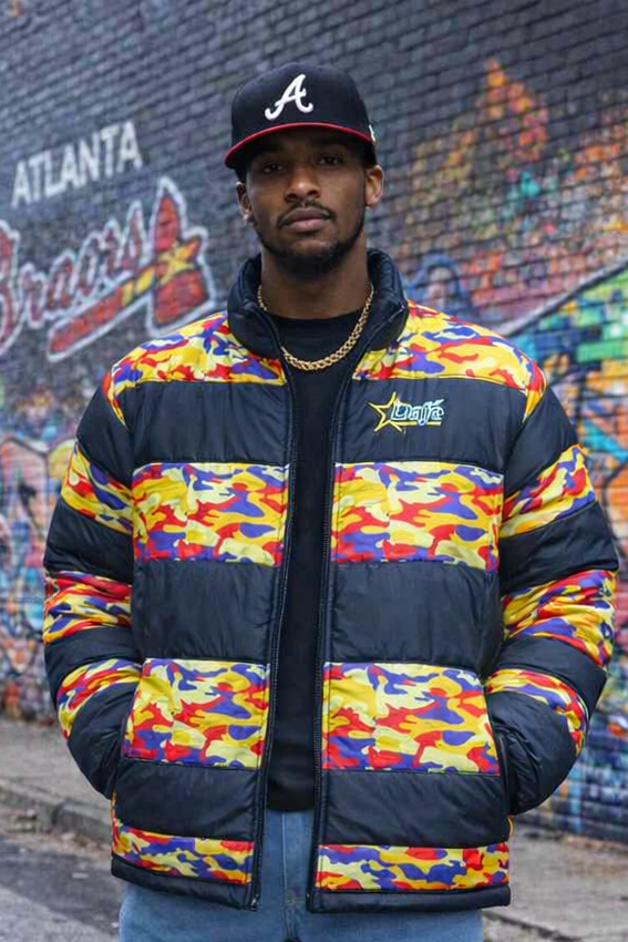 DaJé Digital Camo Bubble Jacket V2