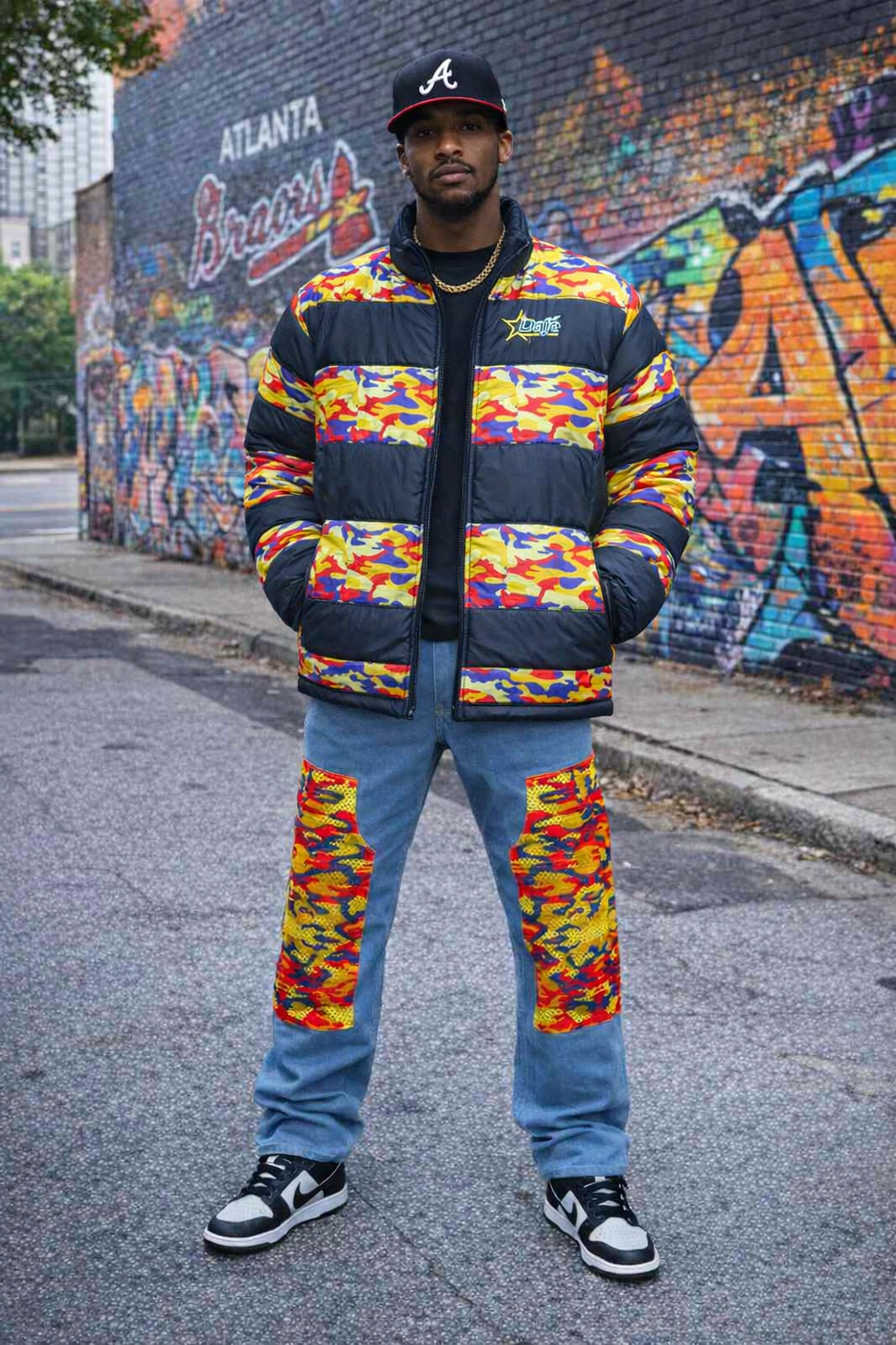 DaJé Digital Camo Bubble Jacket V2