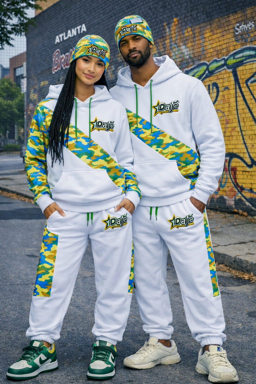 DaJé Digital Camo Patchwork Hoodie V3