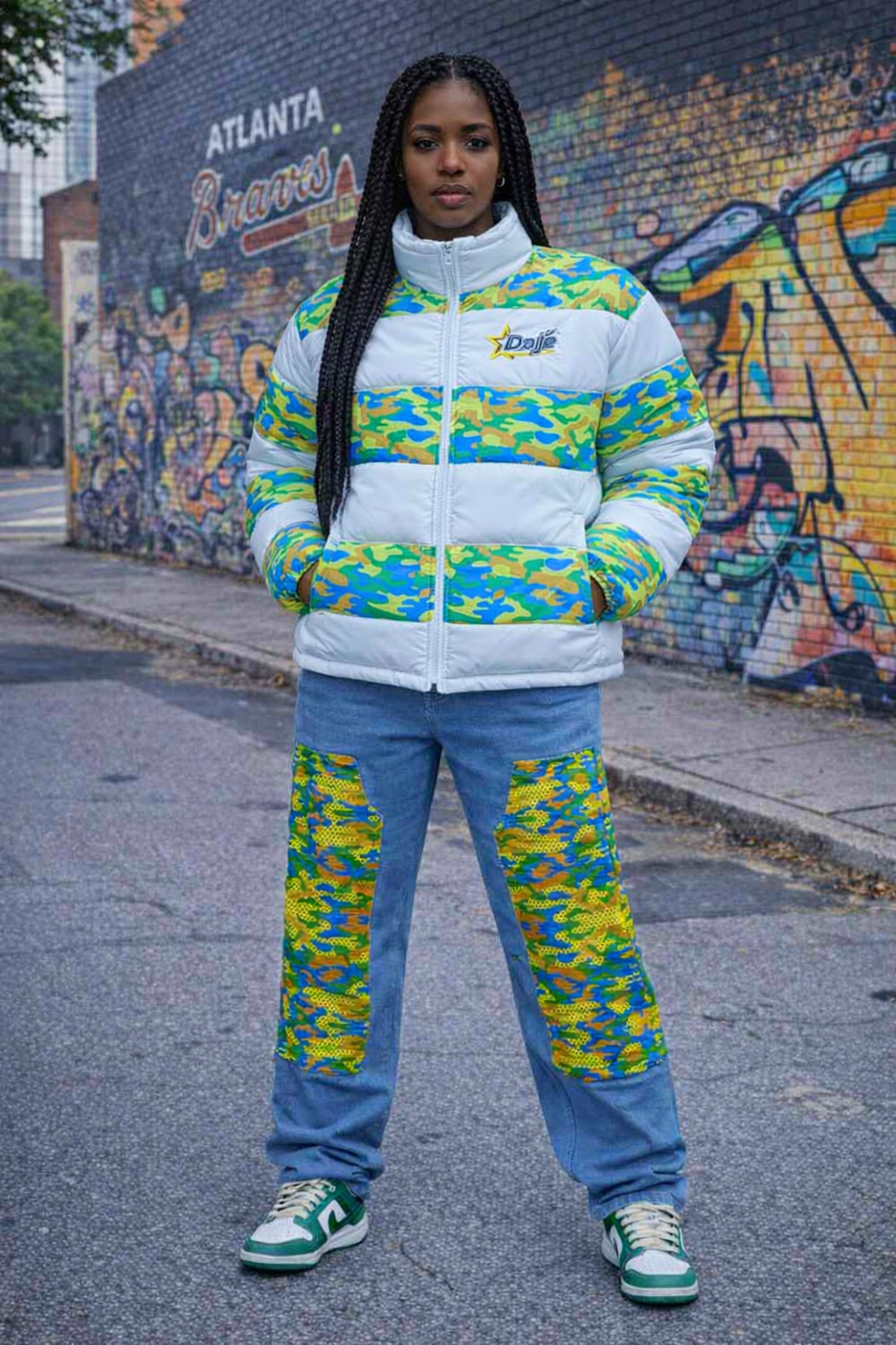 DaJé Digital Camo Bubble Jacket V3